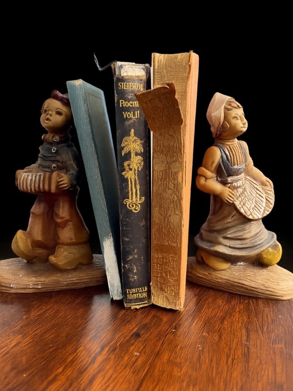 Vintage Hand Carved Wooden Figurines
